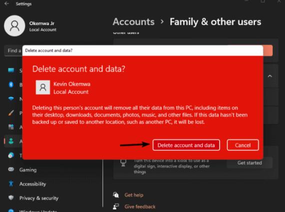 如何從Windows11中刪除您的Microsoft帳戶