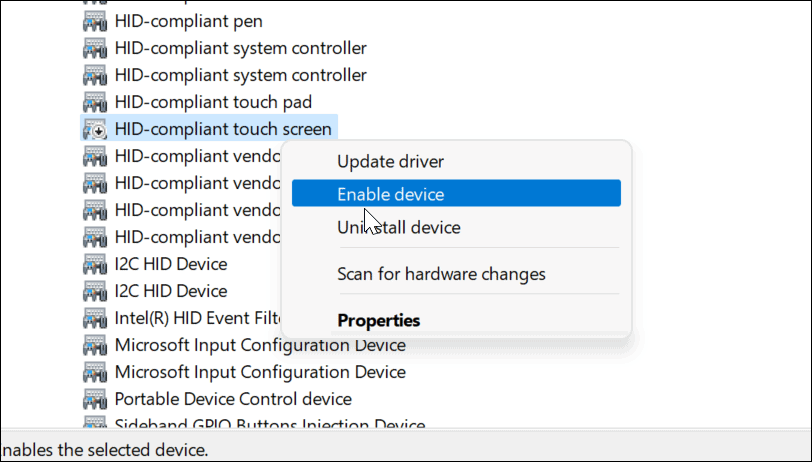 Win11如何禁用觸摸屏
