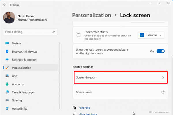 更改Windows11鎖屏超時的方法
