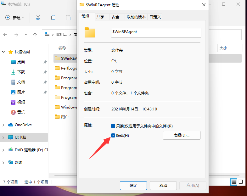 Win11隱藏文件怎么取消隱藏
