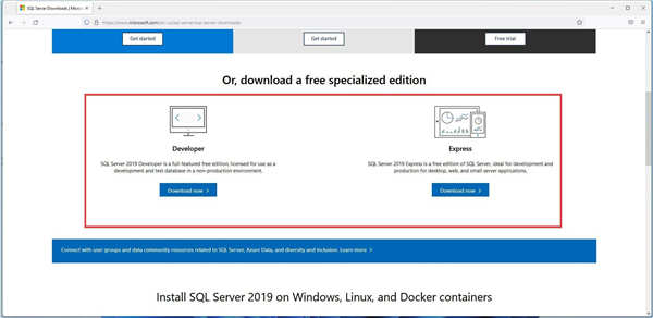 在Windows11上下載并安裝Microsoft SQL Server 2019方法
