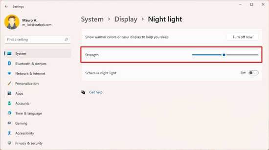 全新安裝win11后如何啟用夜燈