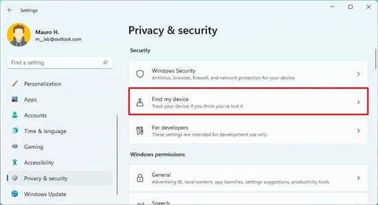 windows11中如何啟用查找我的設(shè)備