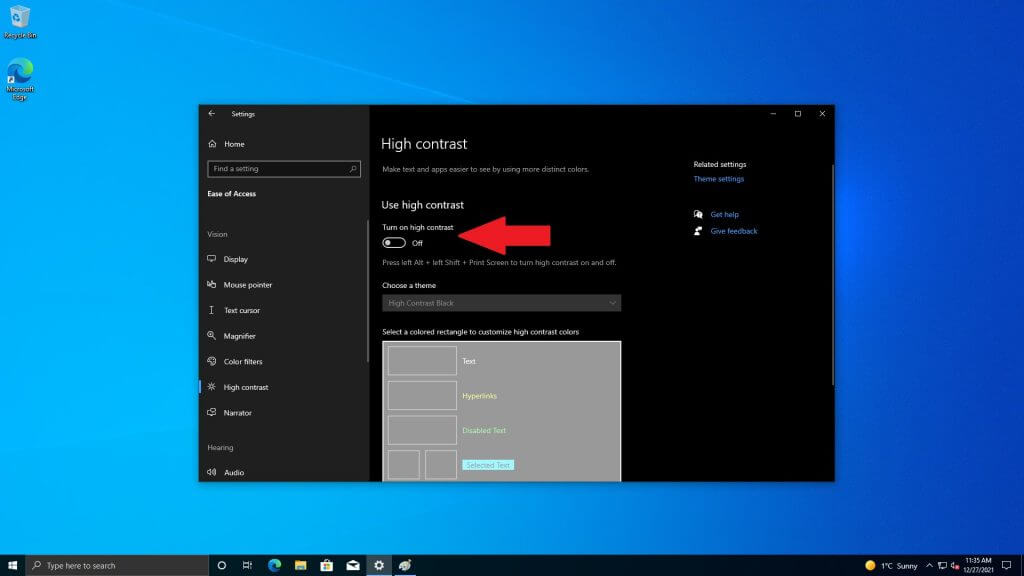 如何在Windows10和Windows11上啟用、禁用和創(chuàng)建自定義高對比度主題
