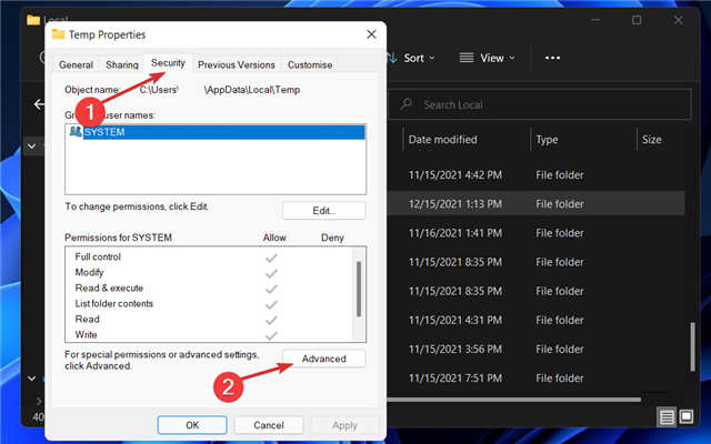 安裝程序在 Windows 11 中遇到意外錯誤 2203處理方法