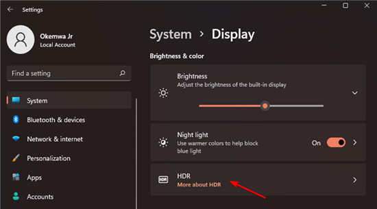 win11自動(dòng)hdr不起作用怎么辦?Win11自動(dòng) HDR失效修復(fù)方法