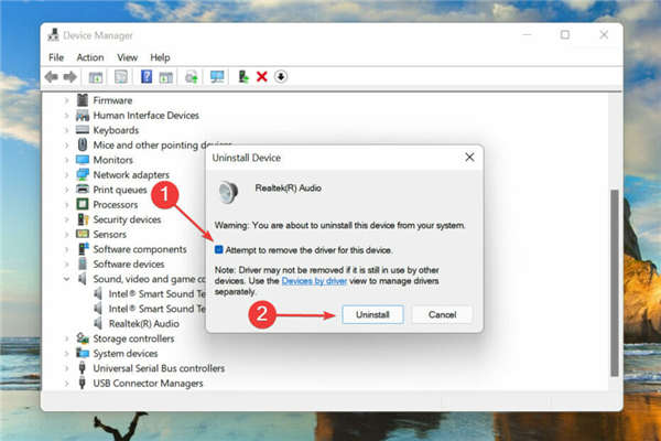 如何在 Windows 11 中重新安裝音頻驅(qū)動(dòng)程序