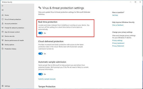 禁用 Windows 11 反惡意軟件服務(wù)可執(zhí)行文件