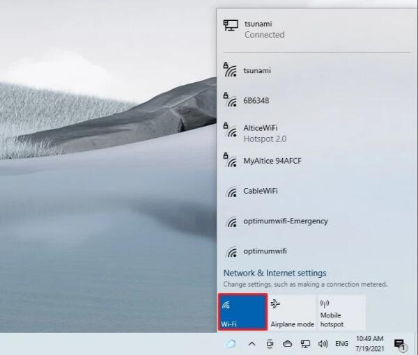 如何使用ghost win10任務(wù)欄連接到wifi無法訪問互聯(lián)網(wǎng)