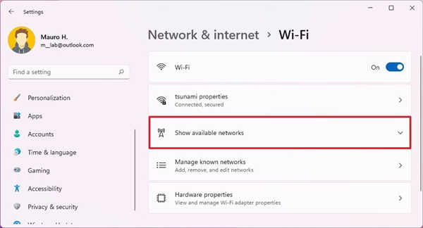 如何在Windows11上連接到無(wú)線網(wǎng)絡(luò)