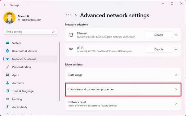 如何在Windows11上查看網(wǎng)絡(luò)適配器屬性