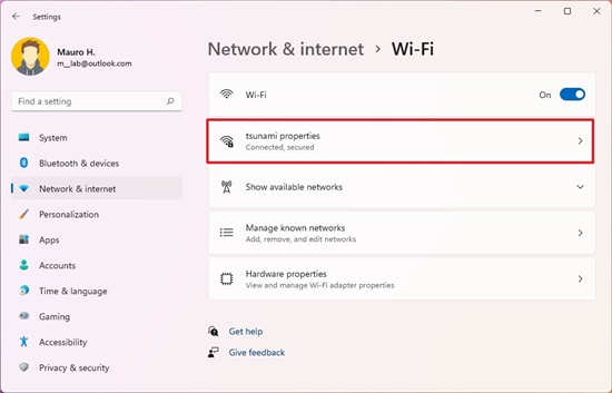 Windows11筆記本中如何使用設(shè)置停止自動Wi-Fi連接