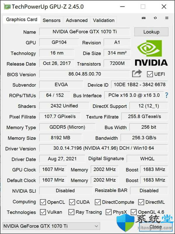 GPU-Z 2.45 增加了對(duì) RTX 309