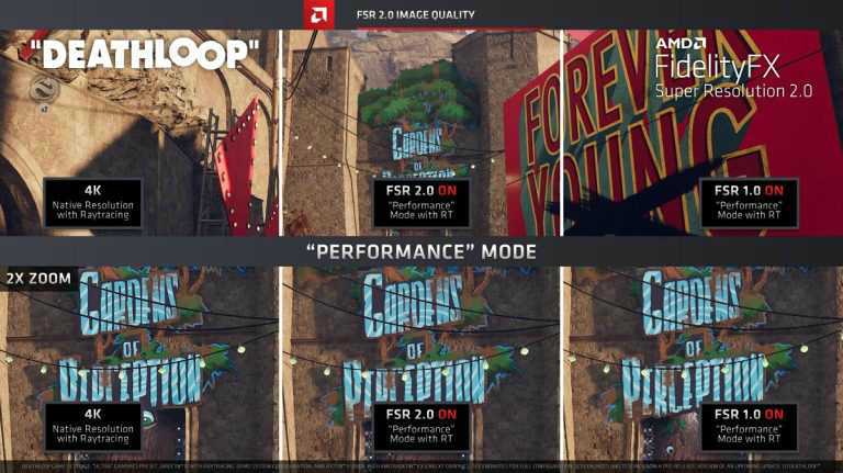 AMD 確認將于 2022 年第二季度推出 FidelityFX Super Resolution 2.0
