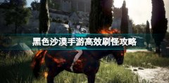 黑色沙漠手游高效刷怪攻