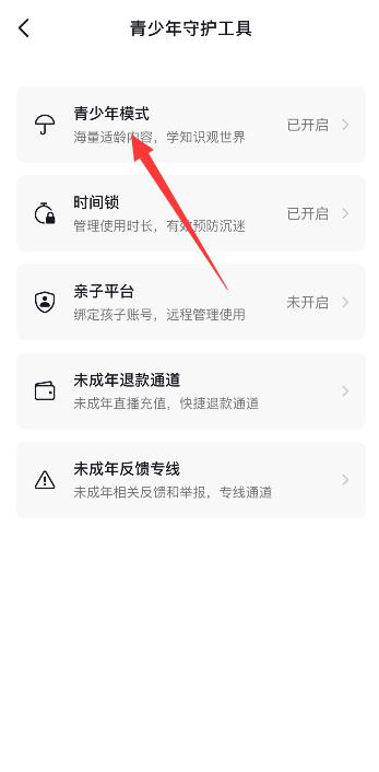 抖音監(jiān)護(hù)人怎么取消(3)