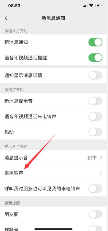 微信怎么設(shè)置鈴聲別人可以聽(tīng)到(3)