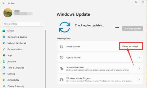 Win11怎么暫停系統(tǒng)更新？