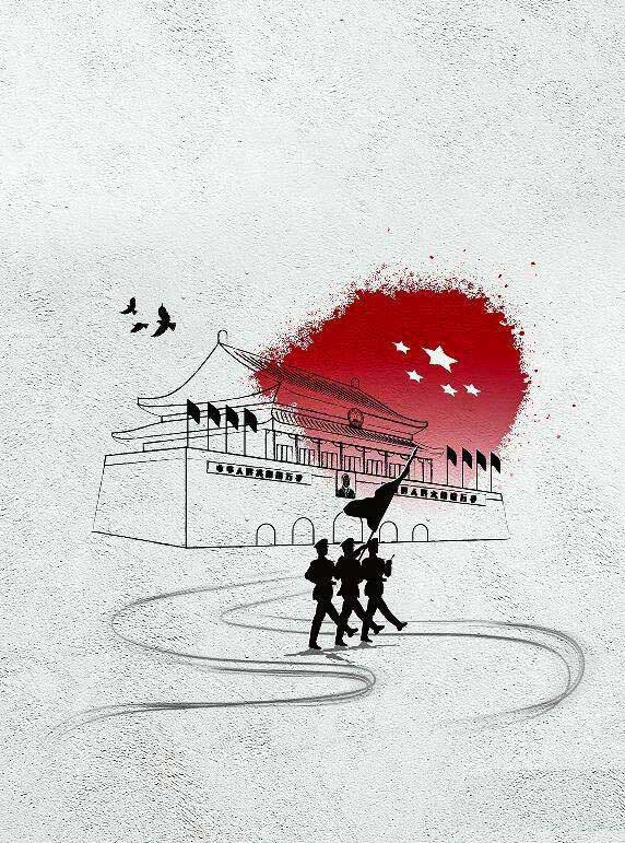 ps怎么設(shè)計(jì)建軍海報(bào)矢量圖? ps做建軍節(jié)手繪風(fēng)海報(bào)的技巧