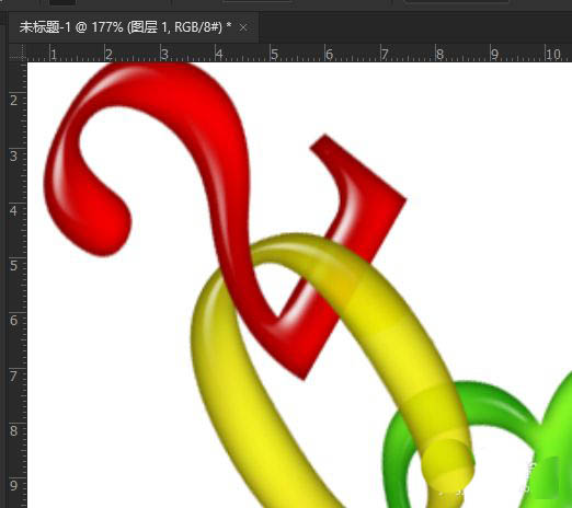 ps怎么設(shè)計串聯(lián)文字特效? ps穿插字體的實(shí)現(xiàn)方法