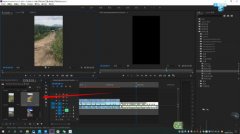 premiere怎么將素材部分加載至?xí)r間線-將素
