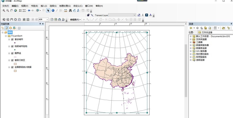 如何使用arcgis為制作的地圖添加經(jīng)緯度