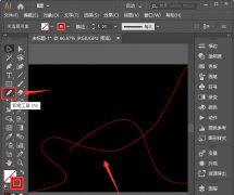 ai怎么制作科技線條-ai制作