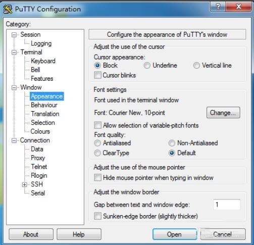 設(shè)置Putty顯示中文