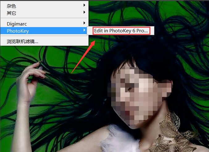 ps cs6如何摳圖