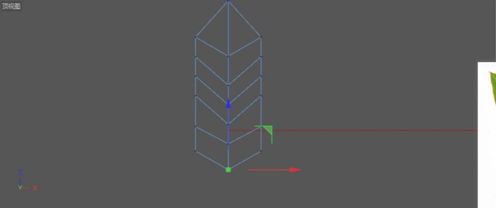 使用C4D建模一片綠色葉子的具體操作方法