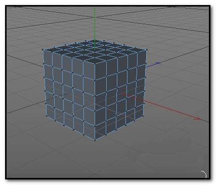 c4d中立方體制作倒角的具體操作流程