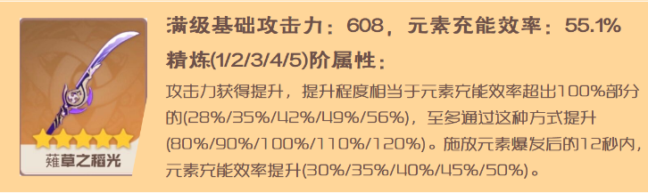 《原神》雷電將軍最佳武器搭配推薦