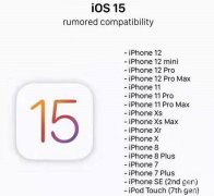 ios15.4.1支持哪些機型詳情