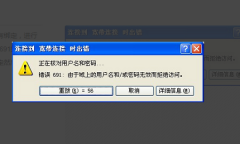 電腦691錯(cuò)誤解決方法
