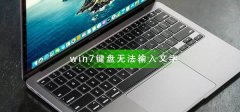 win7鍵盤無法輸入文字怎么辦