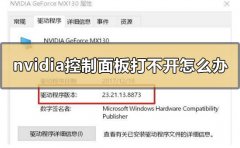 nvidia控制面板打不開怎么辦