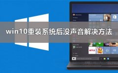 重裝系統(tǒng)后沒聲音怎么辦