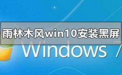 雨林木風(fēng)win10安裝黑屏怎么解決