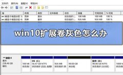 win10擴展卷灰色怎么辦