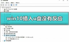 win10插u盤(pán)沒(méi)有反應(yīng)怎么辦