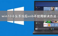 重裝系統(tǒng)后usb不能用了怎么辦