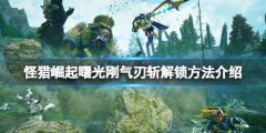 《怪物獵人崛起》曙光剛氣刃斬怎么開？