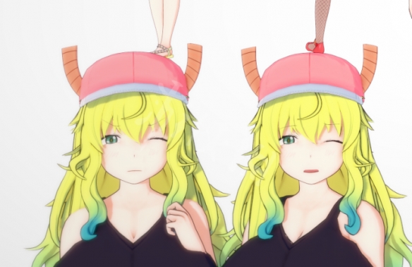 《戀活sunshine》人物卡露科亞分享 龍女仆露科亞怎么捏？