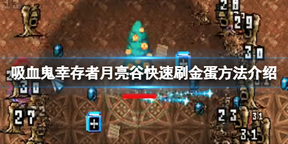 《吸血鬼幸存者》月亮谷快速刷金蛋方法介紹 月亮谷怎么刷金蛋？