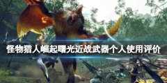 《怪物獵人崛起》曙光近戰(zhàn)武器什么好用