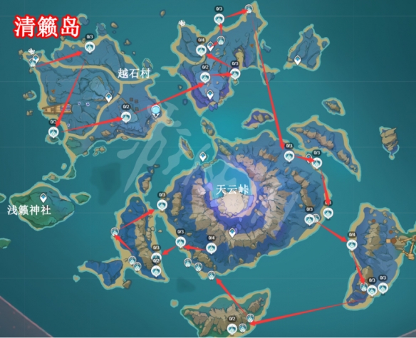 《原神》浮游晶化核在哪里刷？浮游晶化核速刷路線推薦