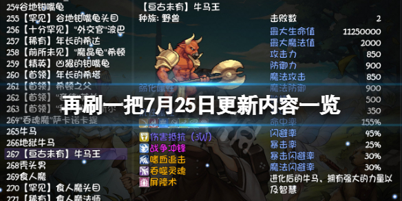 《再刷一把》7月25日更新了什么？7月25日更新內(nèi)容一覽