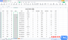 WPS表格設置輸入內容的提
