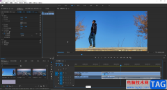 Adobe premiere設(shè)置在時(shí)間軸中只顯示視頻的