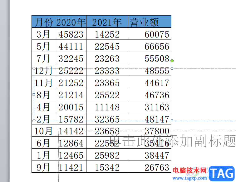 excel表格導入ppt中的教程
